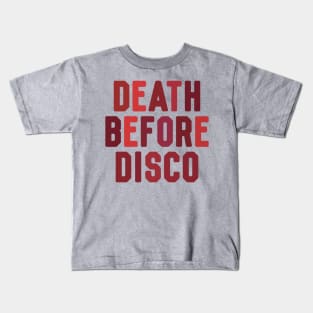 Death Before Disco Kids T-Shirt